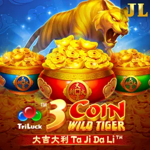 3 Coin Wild Tiger - XTRAPLAY88
